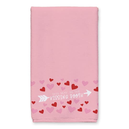 Kissing Booth This Way Tea Towel Set